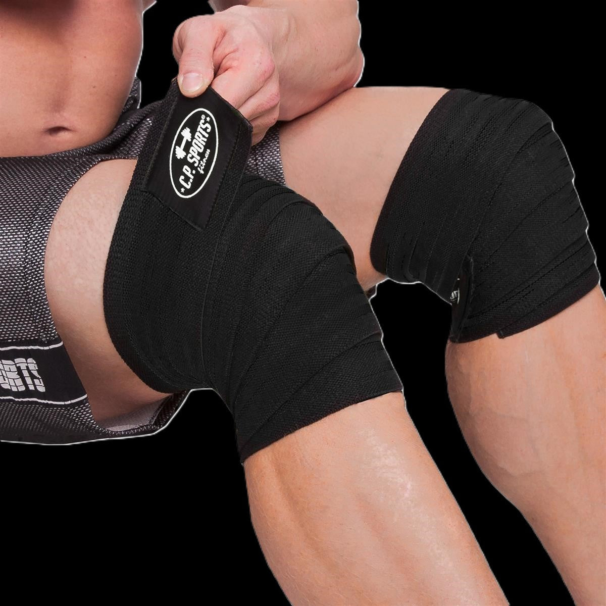 Profi Kniebandagen -200cm / verschiedene Farben - C.P. Sports - T25