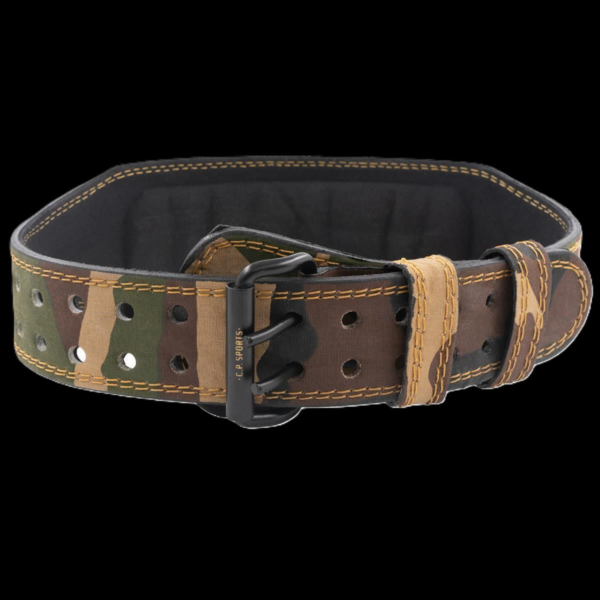 Gewichthebergürtel - Camouflage Grün - C.P. Sports - T4-9+11