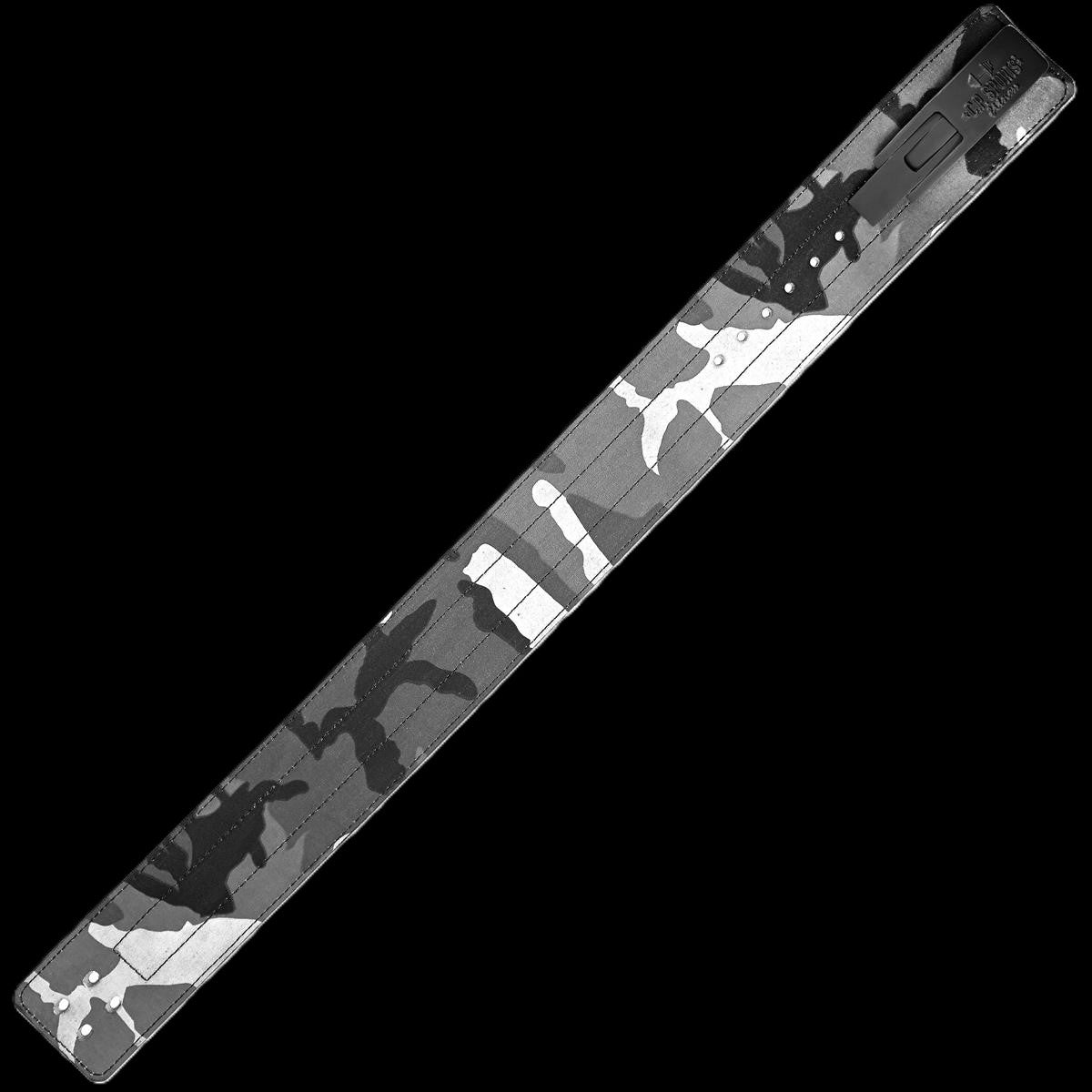 Profi Powerlifting-Gürtel mit Powerschnalle - Camouflage Weiß - C.P. Sports T9