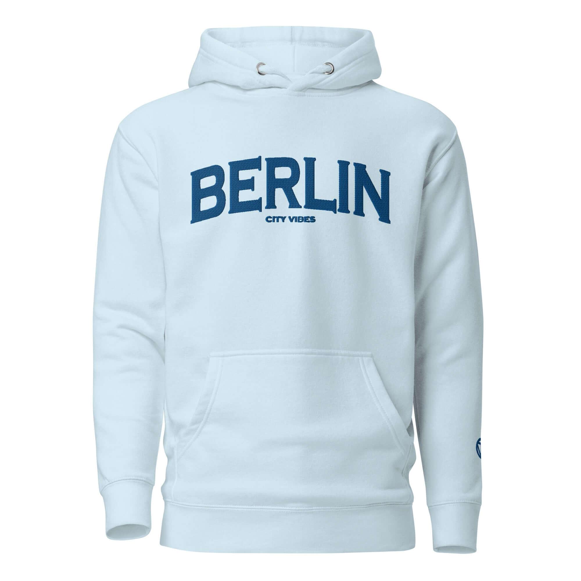 TOV Hoodie City | BERLIN (Hellblau/Blau) * Unisex