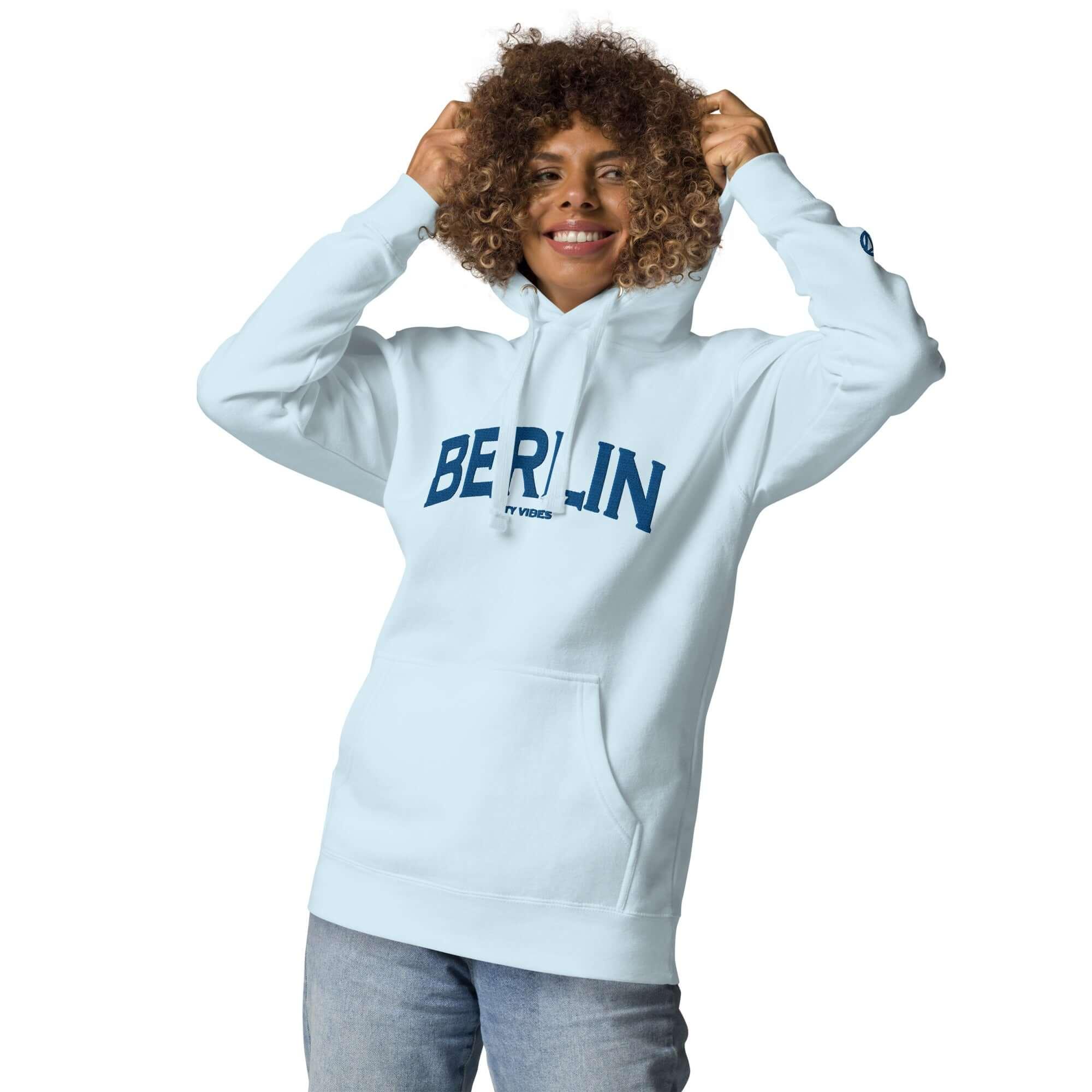 TOV Hoodie City | BERLIN (Hellblau/Blau) * Unisex