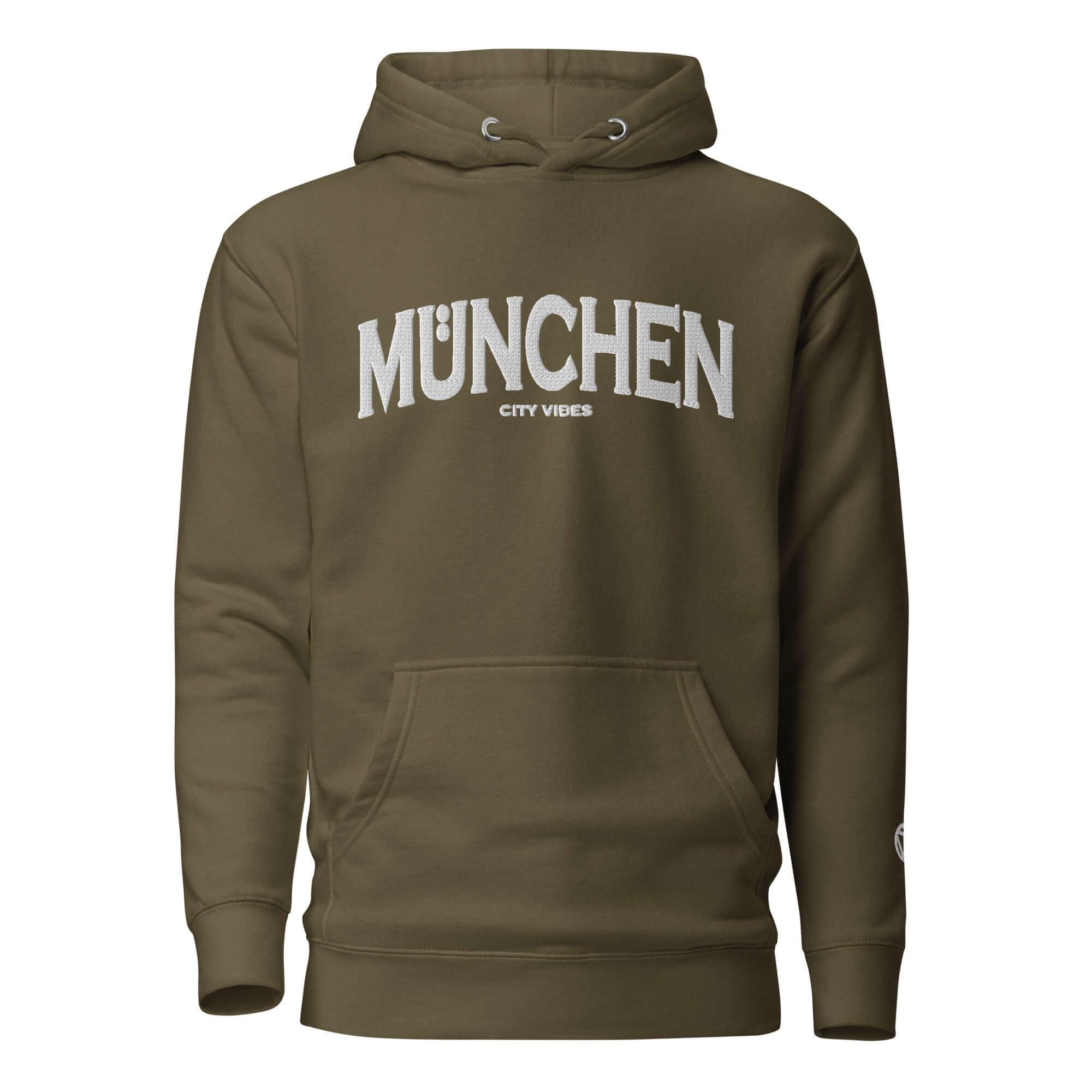 TOV Hoodie City | MÜNCHEN (Grün/Weiß) * Unisex