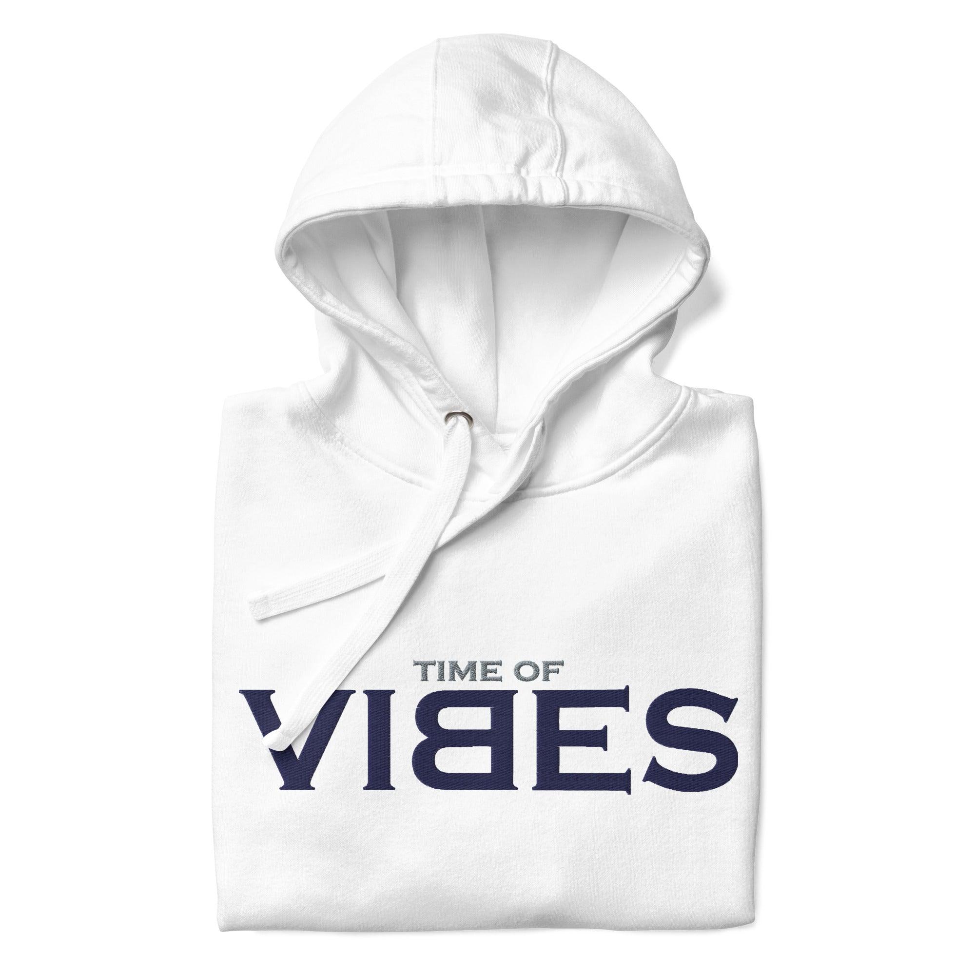 TOV Hoodie | VIBES (Weiß/Blau) * Unisex