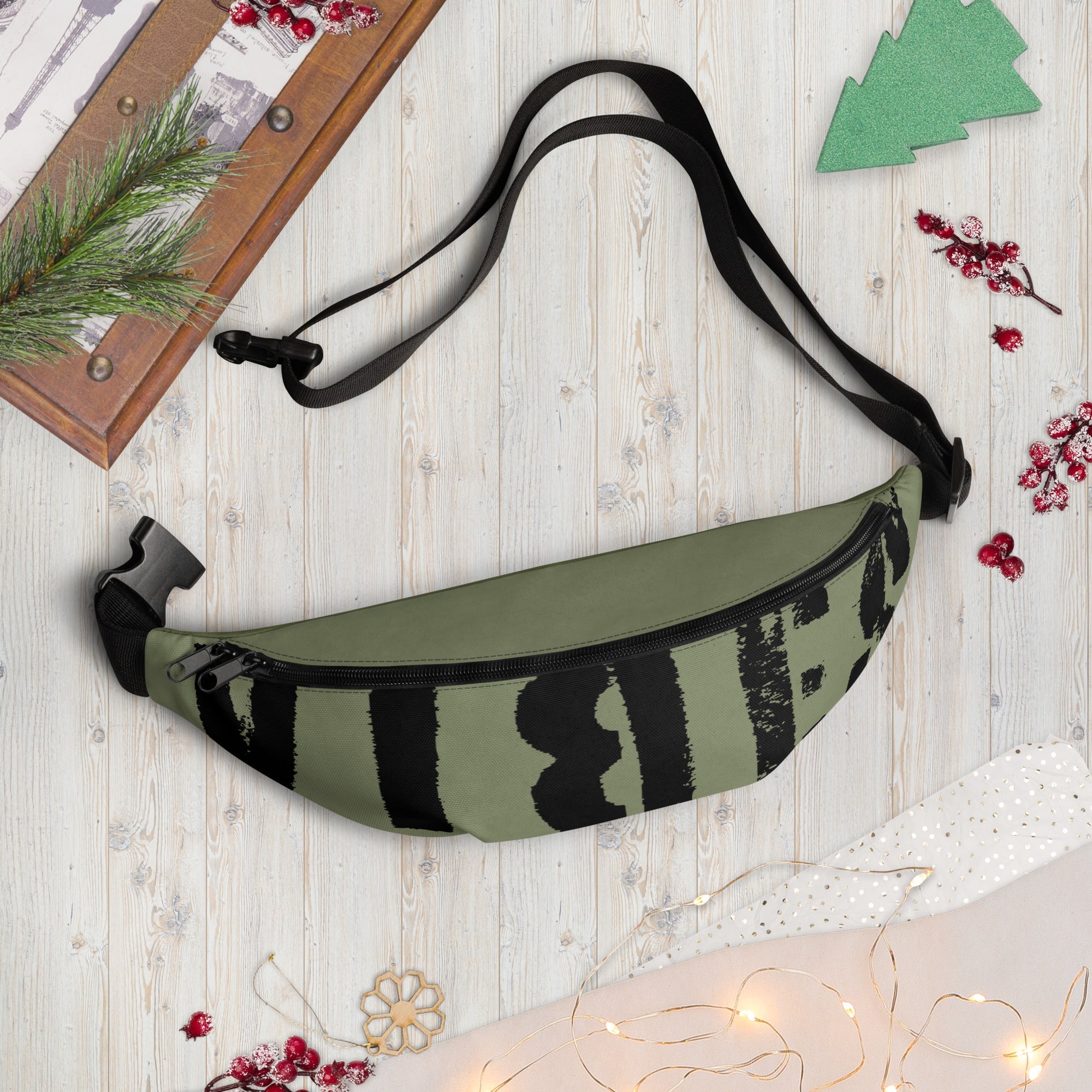 TOV Bauchtasche VIBES II (Grün/Schwarz)