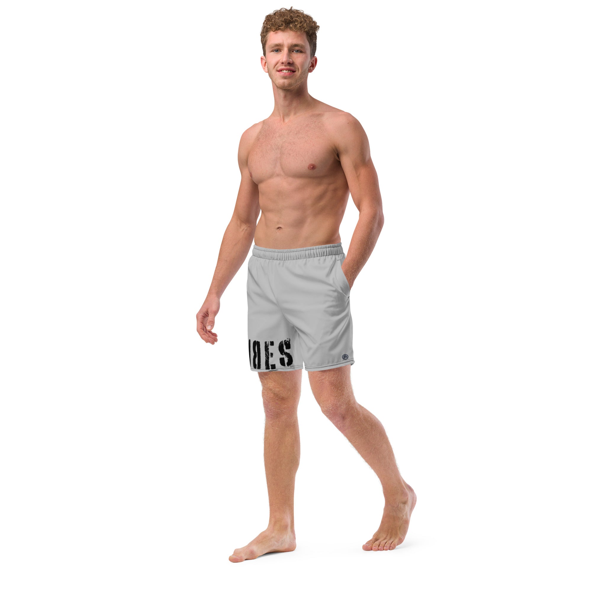 TOV Badeshorts VIBES II (Silbergrau)