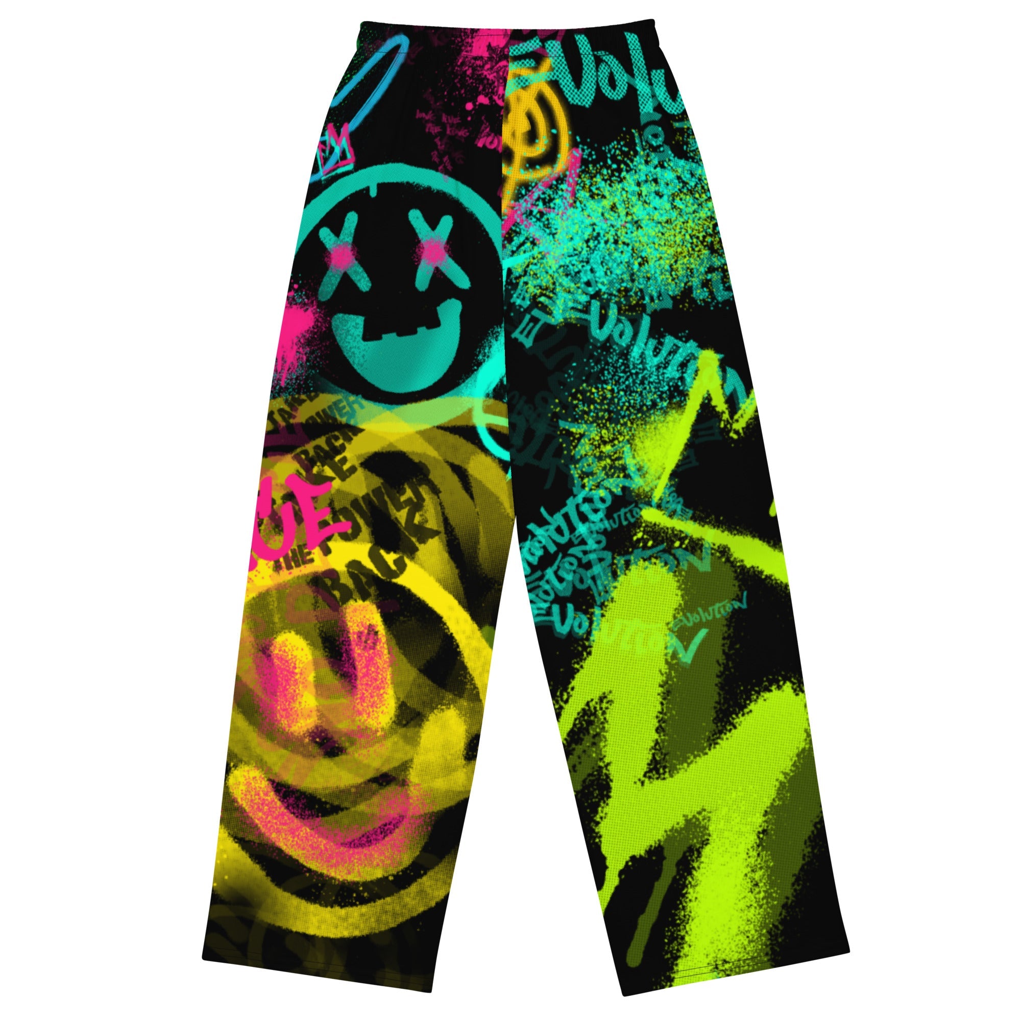 Funky Jogginghose mit weiten Beinen