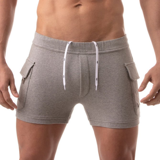 Cargo Shorts - Grey - noodosz - TOF Paris - 