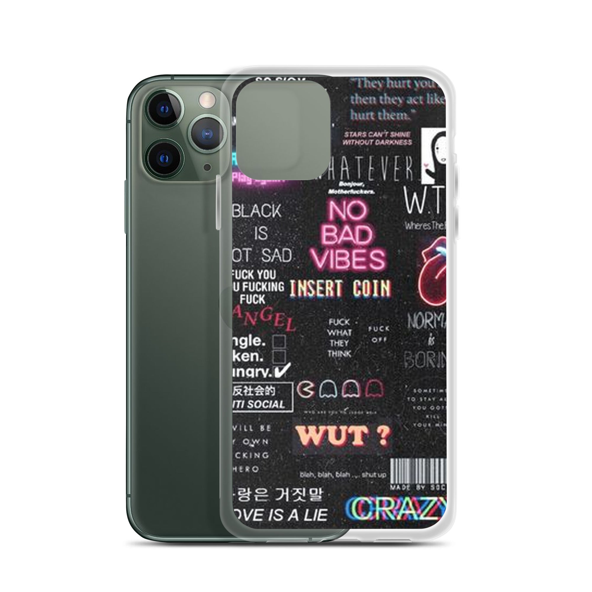 No bad vibes iPhone-Hülle