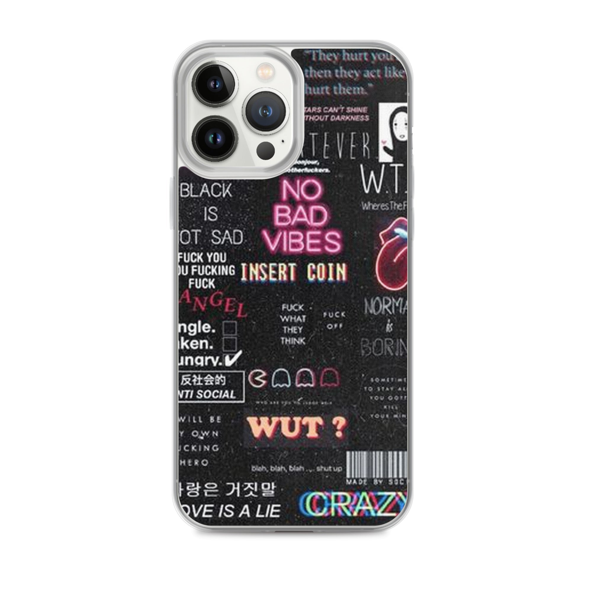 No bad vibes iPhone-Hülle