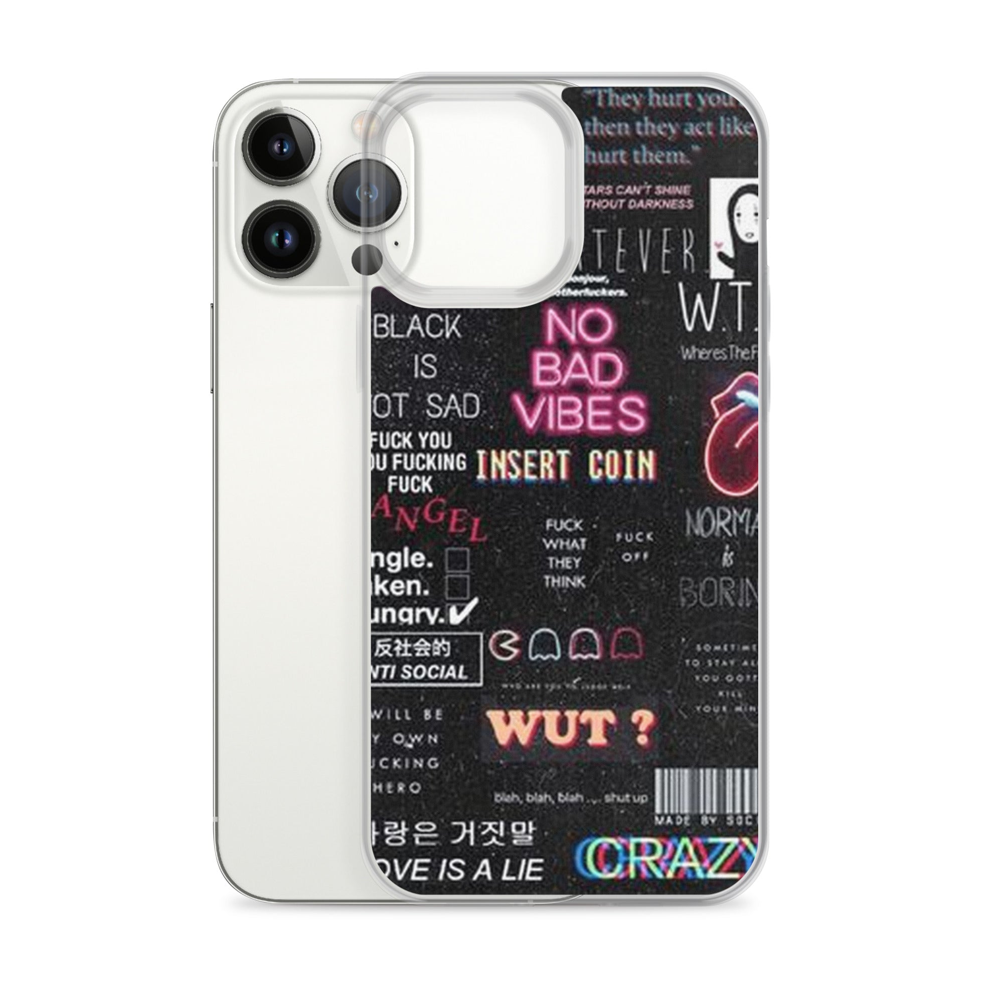 No bad vibes iPhone-Hülle