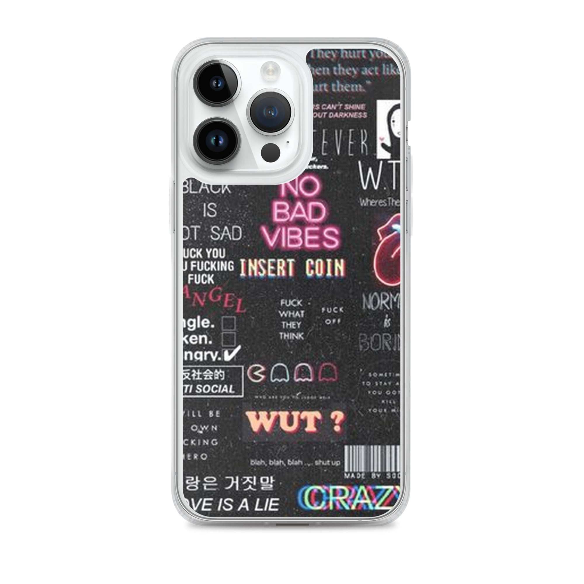 No bad vibes iPhone-Hülle