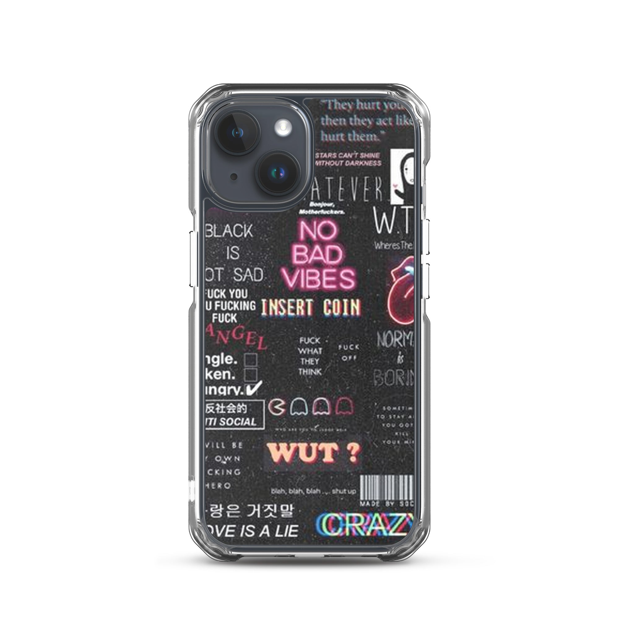 No bad vibes iPhone-Hülle