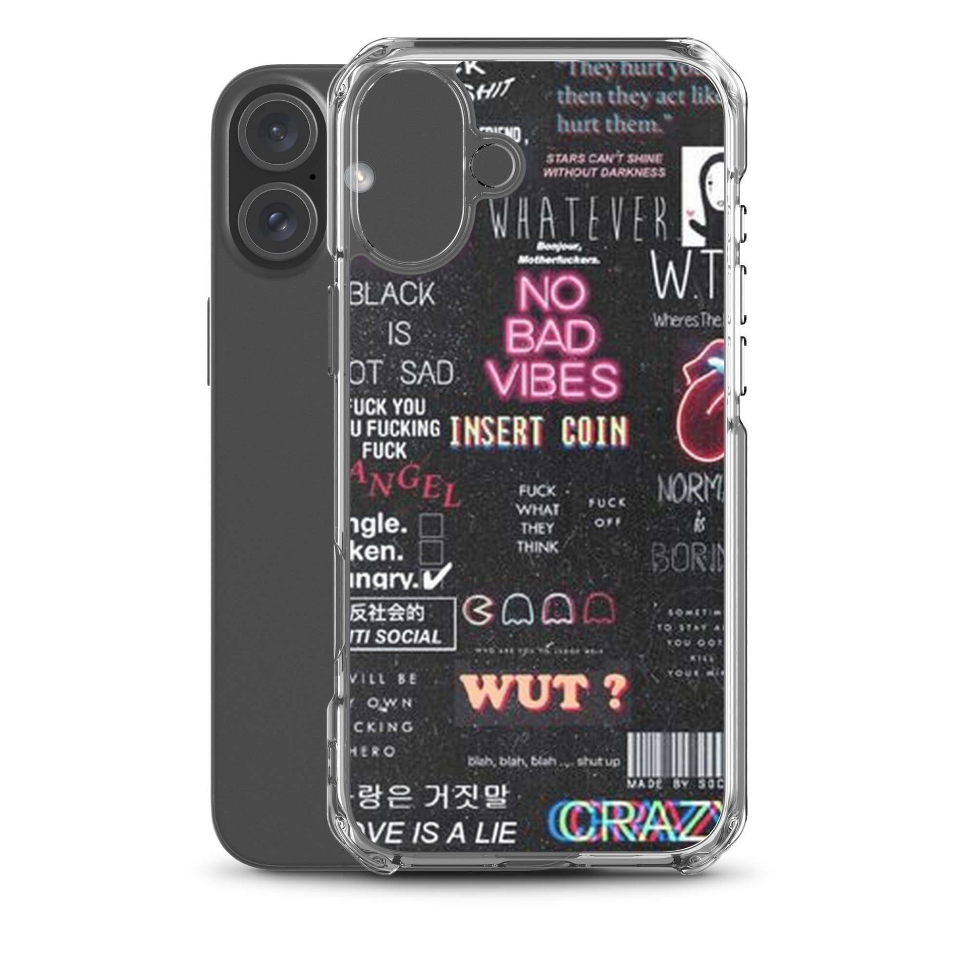 No bad vibes iPhone-Hülle