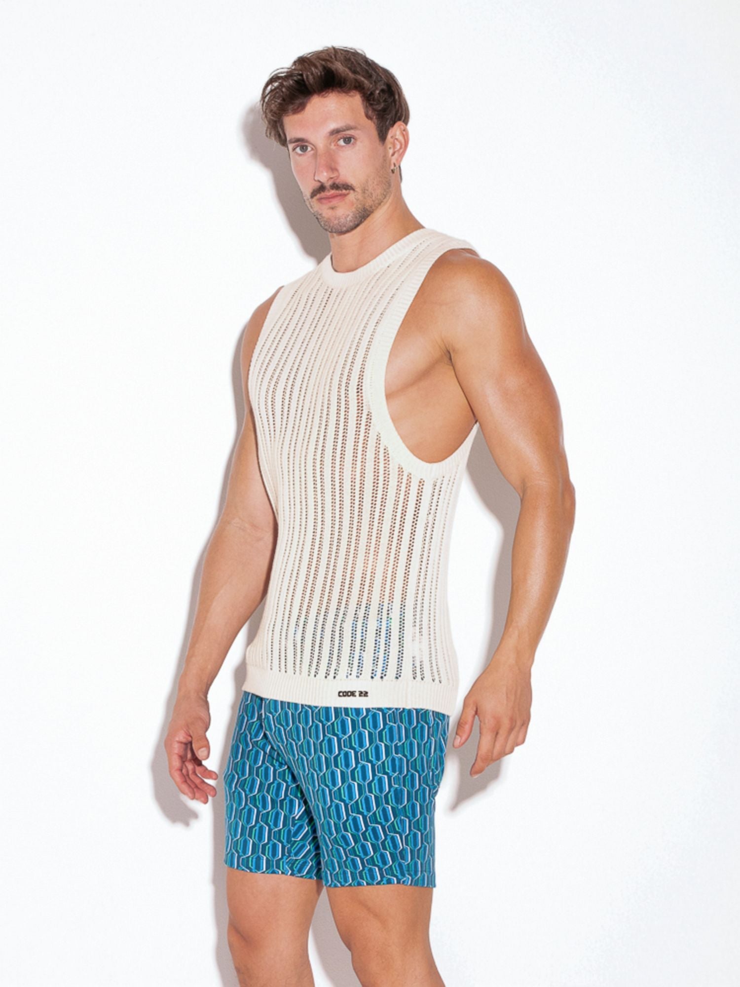 CODE 22 KNITTED TANKTOP, ärmelloses Strickshirt - 7002 - noodosz CODE 22 KNITTED TANKTOP, ärmelloses Strickshirt - 7002 Code 22 Kleidung & Accessoires:Herren:Herrenmode:Shirts & Hemden:T-Shirts nudosz.myshopify.com