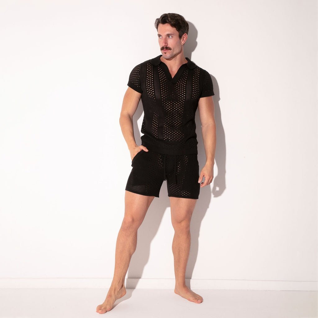 CODE 22 MOSAIC POLO - 7017 Poloshirt, Polohemd - noodosz - Code 22 - 