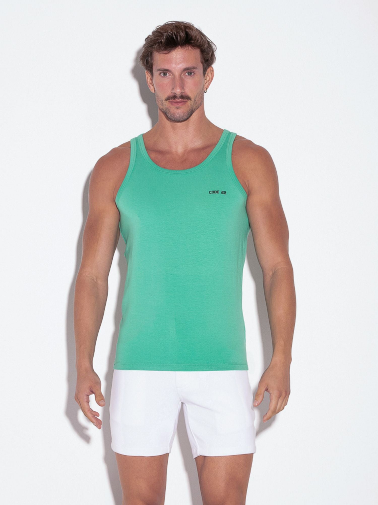 CODE 22 - NEW BASIC Tank Top 3300 - noodosz CODE 22  - NEW BASIC Tank Top 3300 Code 22 Kleidung & Accessoires:Herren:Herrenmode:Fitnessmode:Sporttops nudosz.myshopify.com