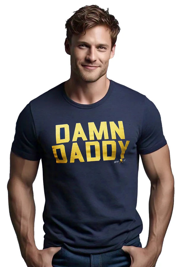 ajaxx63 DAMN DADDY, T-Shirt print ajaxx63 Kleidung & Accessoires:Herren:Herrenmode:Shirts & Hemden:T-Shirts nudosz.myshopify.com