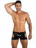 EROS VENEZIANI 7324 Lack Gummi Fetish Boxer Brasil Trunk Boxershort - noodosz
