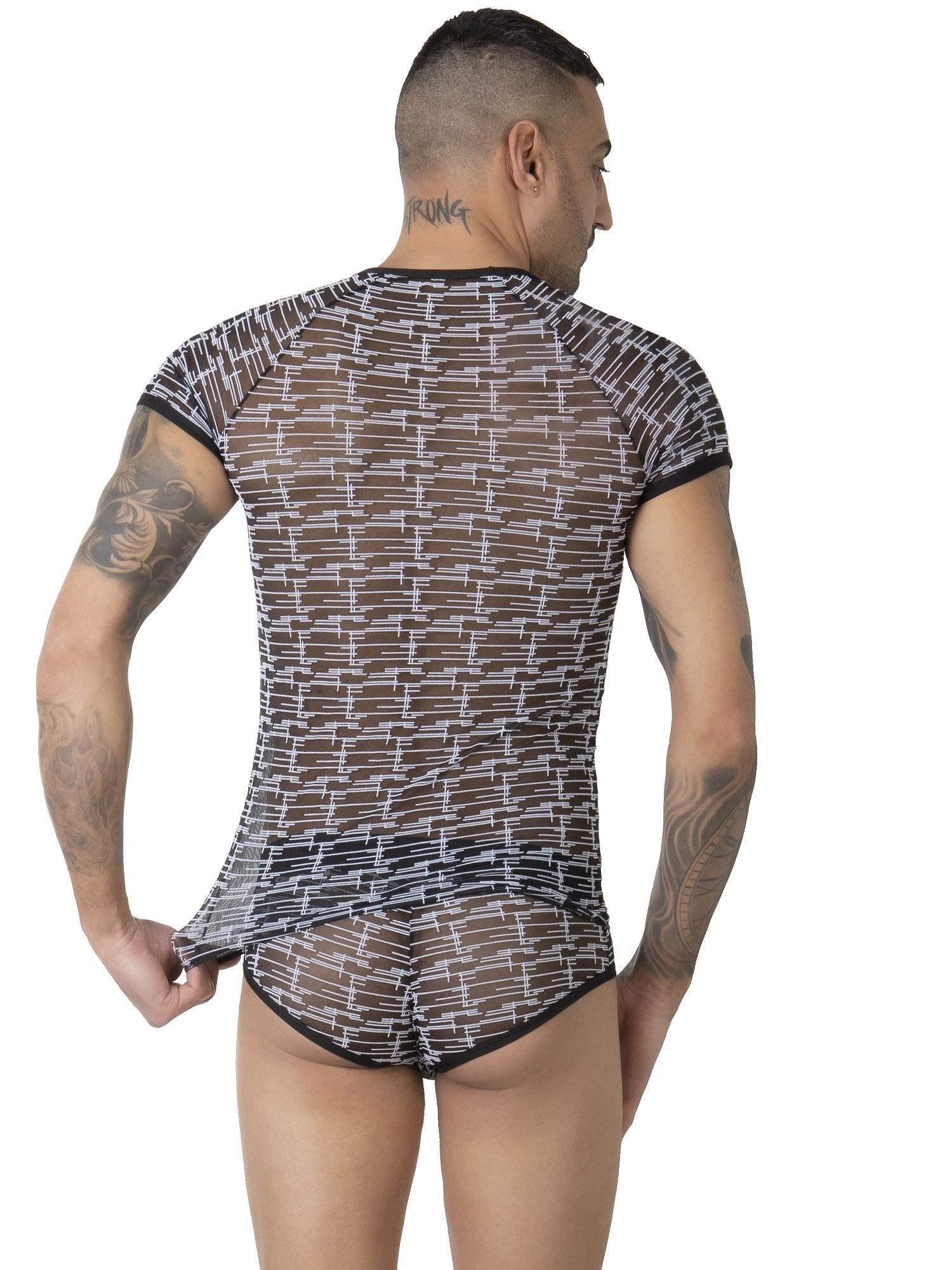 EROS VENEZIANI 7453 - Ausbrenner T-Shirt - noodosz EROS VENEZIANI 7453 - Ausbrenner T-Shirt Eros Veneziani Kleidung & Accessoires:Spezielle Anlässe:Erotik:Herrenunterwäsche nudosz.myshopify.com