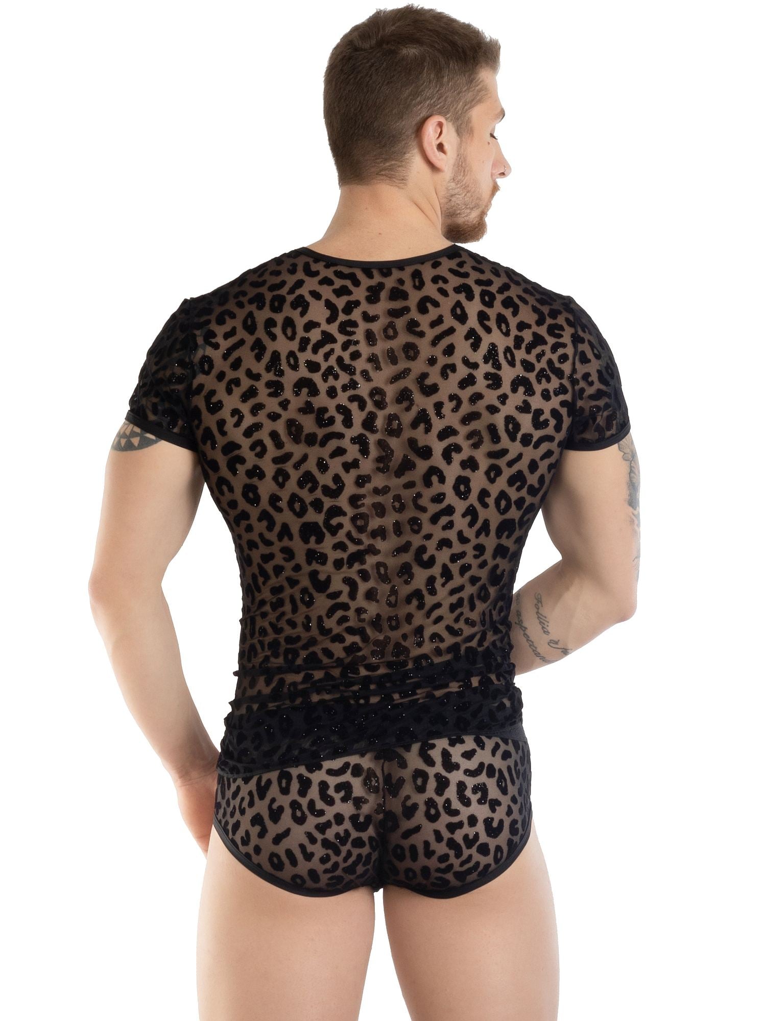 EROS VENEZIANI 7477 Transparentes T-Shirt - noodosz EROS VENEZIANI 7477 Transparentes T-Shirt Eros Veneziani Kleidung & Accessoires:Spezielle Anlässe:Erotik:Herrenunterwäsche nudosz.myshopify.com