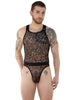 EROS VENEZIANI 7496 Tattoo Wear Transparenter Body - noodosz