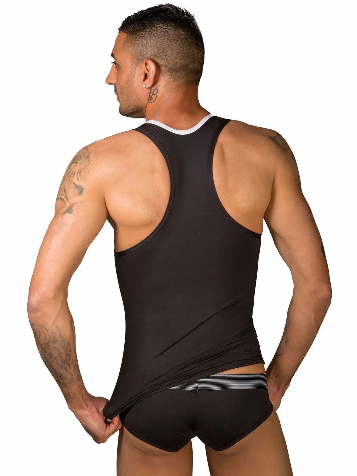 EROS VENEZIANI CB101 Herren Unterhemd - Tank Top Muskelshirt Stringer Gogo - noodosz