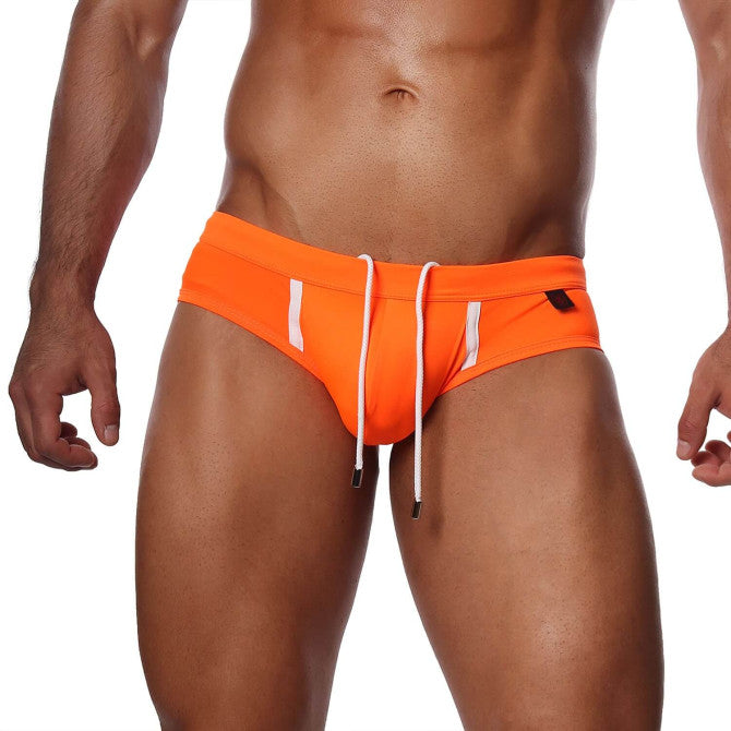Happy Swim Briefs Neon Orange