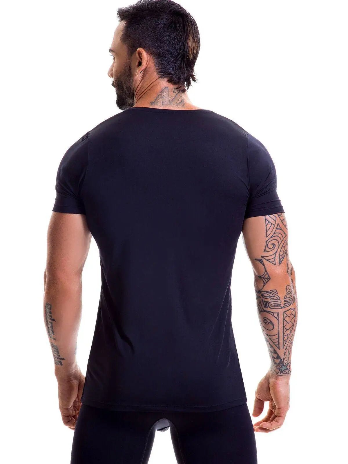 JOR 0381 BASIC T-Shirt Unterhemd Untershirt Rundhals Kurzarm Shortsleeve - noodosz