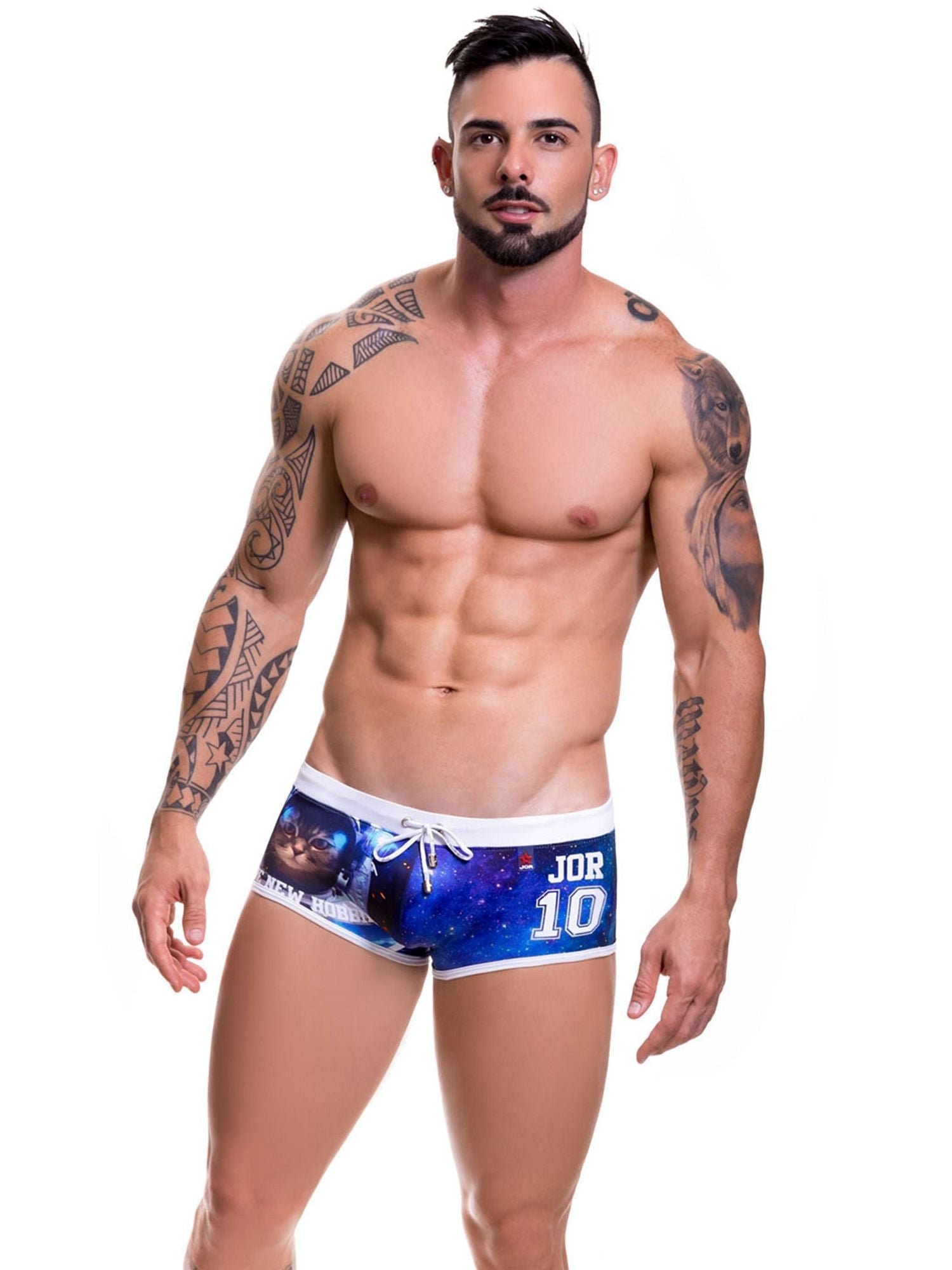 JOR 0498 GALACTIC, Herren Badehose bedruckt mit Motiv - noodosz - Jor - Kleidung & Accessoires:Herrenmode:Bademode JOR 0498 GALACTIC, Herren Badehose bedruckt mit Motiv Jor Kleidung & Accessoires:Herrenmode:Bademode nudosz.myshopify.com
