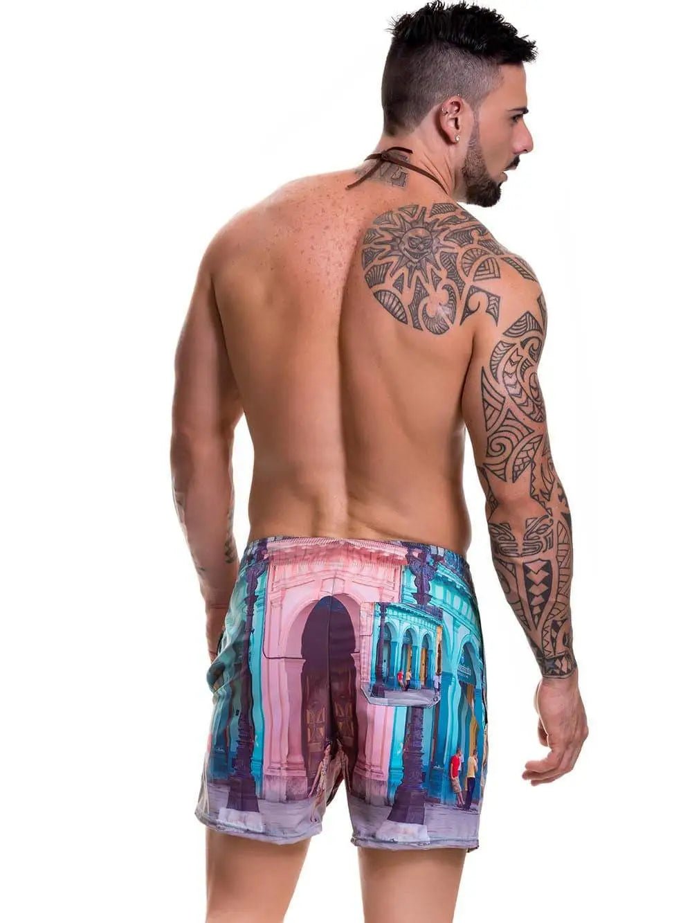 JOR 0506 TROPICANA, CIUDAD - Boardshorts Badehose Badeshorts - noodosz JOR 0506  TROPICANA, CIUDAD  - Boardshorts Badehose Badeshorts Jor Kleidung & Accessoires:Herrenmode:Bademode nudosz.myshopify.com