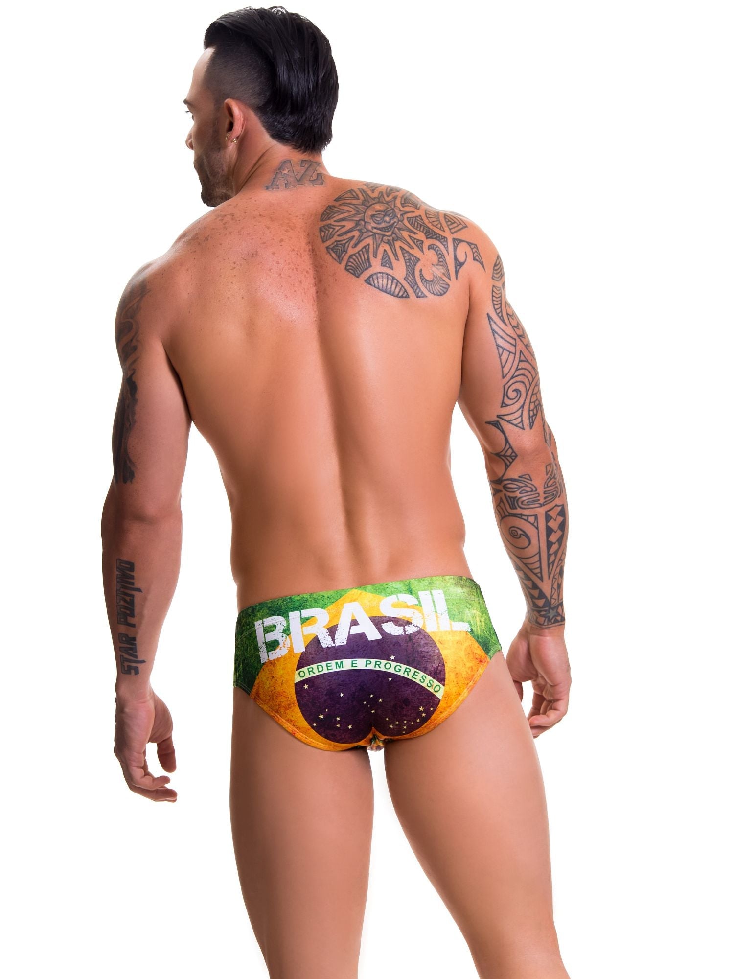 JOR 0582 BRASIL Herren Badehose, bedruckt mit Flagge - noodosz - Jor - Kleidung & Accessoires:Herren:Herrenmode:Bademode JOR  0582 BRASIL Herren Badehose, bedruckt mit Flagge Jor Kleidung & Accessoires:Herren:Herrenmode:Bademode nudosz.myshopify.com