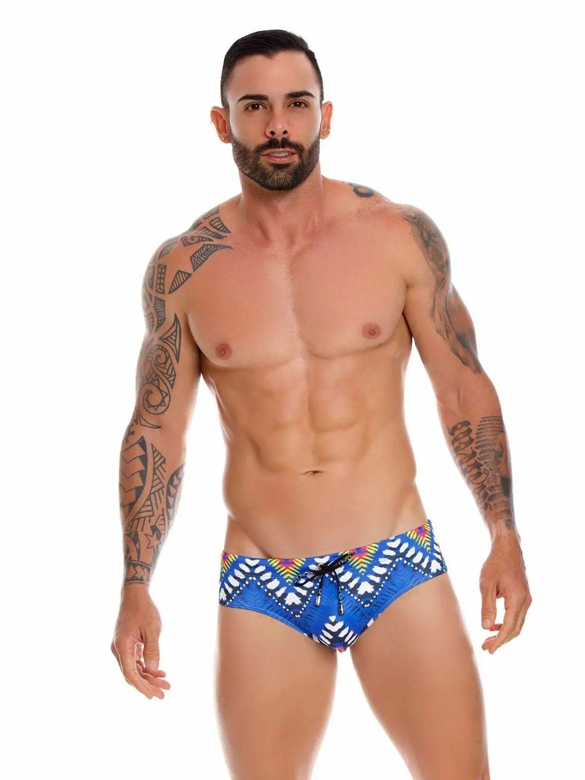 JOR 1036 Herren Badehose Badeslip mit Motiv Sterne Tribal - noodosz JOR 1036 Herren Badehose Badeslip mit Motiv Sterne Tribal Jor Kleidung & Accessoires:Herren:Herrenmode:Bademode nudosz.myshopify.com