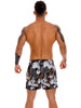 JOR 1160 WILL Boardshorts Blumen Badeshorts Badehose Surfershorts bedruckt Motiv - noodosz