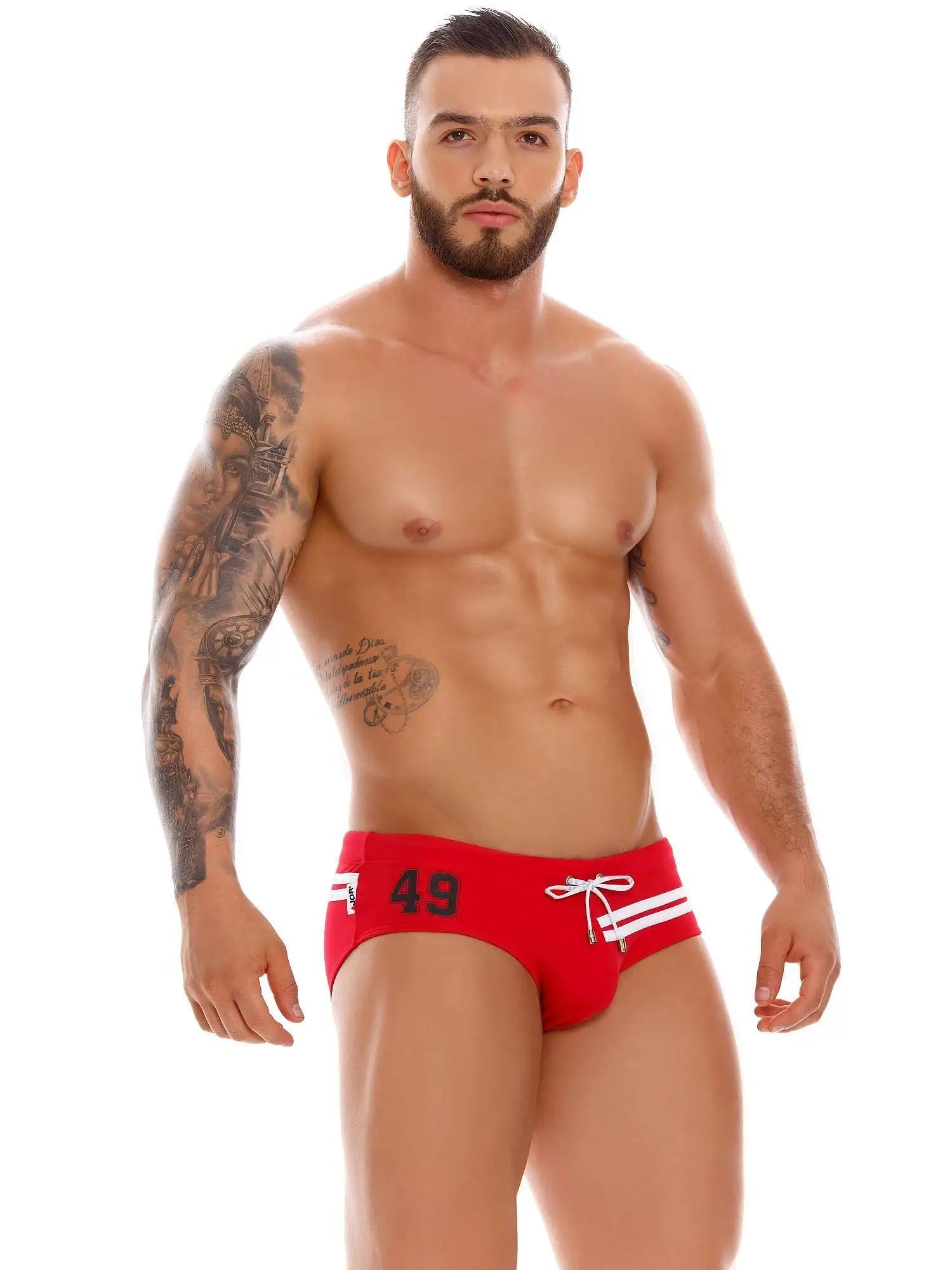 JOR 1269 Herren Badehose Badeslip Schwimmhose Streifen Neon - noodosz JOR 1269 Herren Badehose Badeslip Schwimmhose Streifen Neon Jor Kleidung & Accessoires:Herren:Herrenmode:Bademode nudosz.myshopify.com