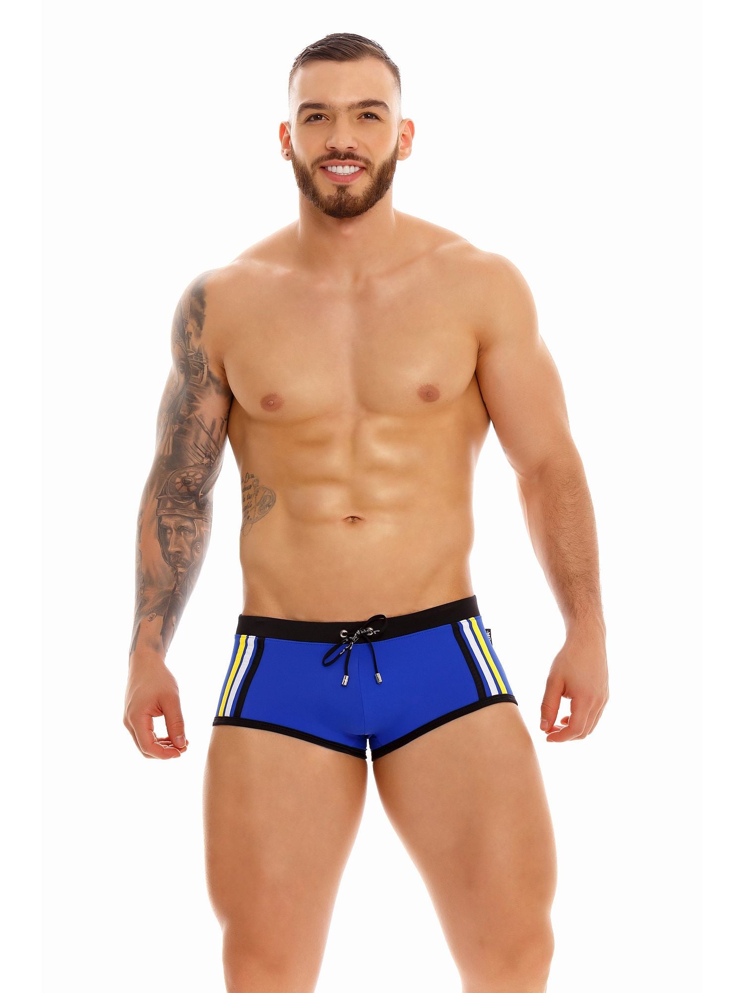 JOR 1422 OLIMPIC PRIDE Herren Badehose mit Streifen - noodosz - Jor - Kleidung & Accessoires:Herren:Herrenmode:Bademode JOR 1422 OLIMPIC PRIDE Herren Badehose mit Streifen Jor Kleidung & Accessoires:Herren:Herrenmode:Bademode nudosz.myshopify.com
