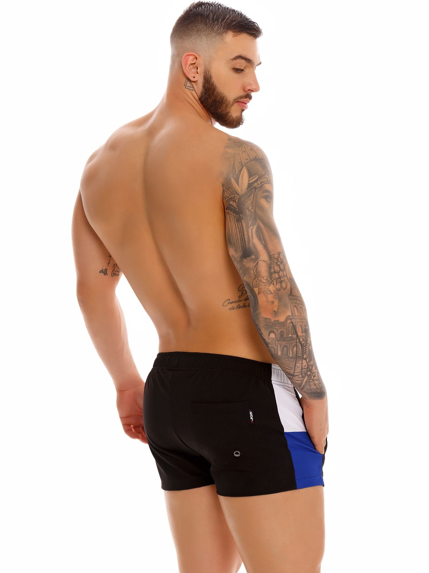 JOR 1448 SUNSET MINI Badeshorts - Badehose mit Streifen - noodosz JOR 1448 SUNSET MINI Badeshorts - Badehose mit Streifen Jor Kleidung & Accessoires:Herren:Herrenmode:Bademode nudosz.myshopify.com