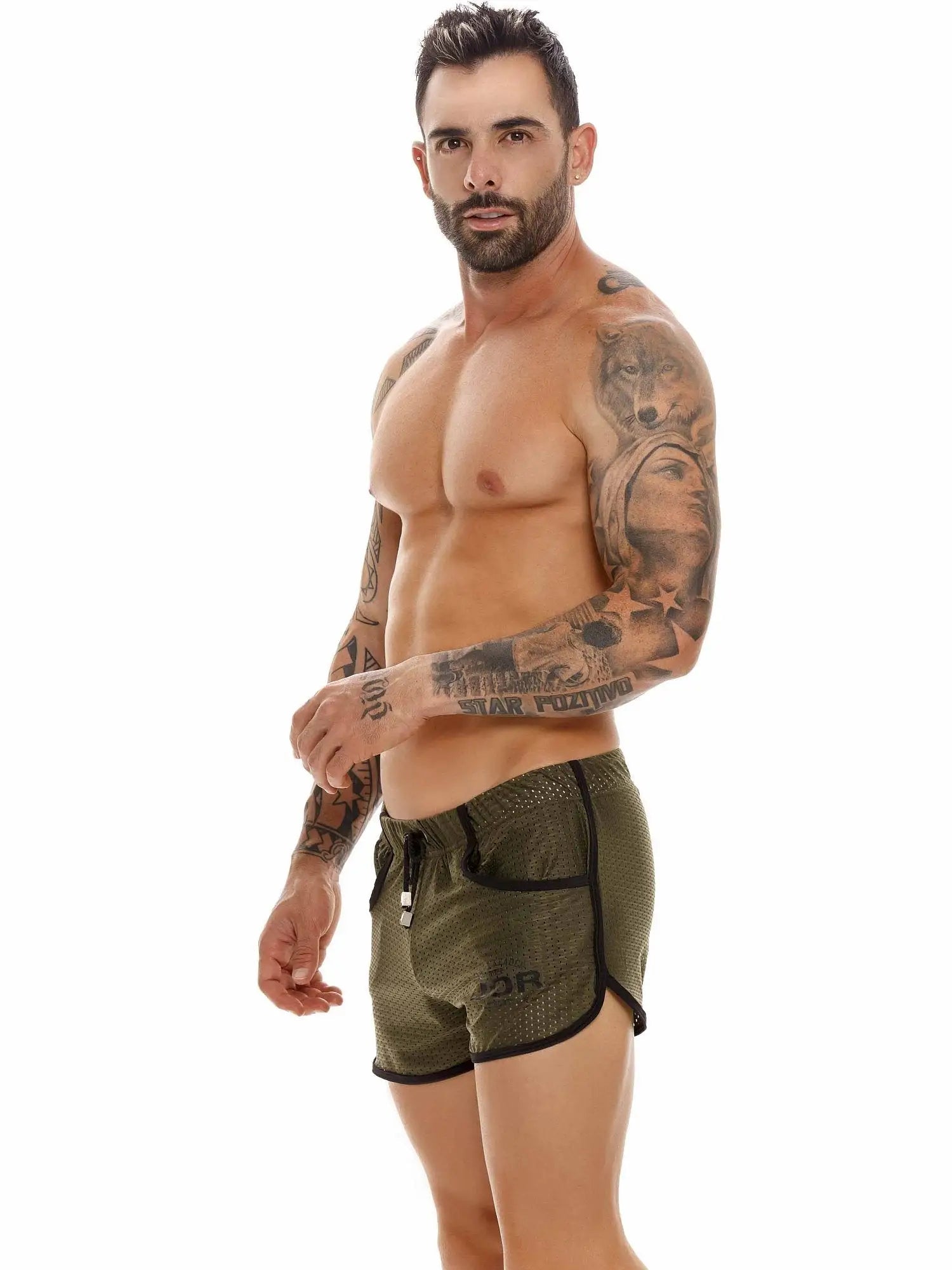 JOR 1691 ELECTRO kurze Mesh Gym Shorts - noodosz JOR 1691 ELECTRO kurze Mesh Gym Shorts Jor Kleidung & Accessoires:Herren:Herrenmode:Fitnessmode:Kurze Sporthosen nudosz.myshopify.com