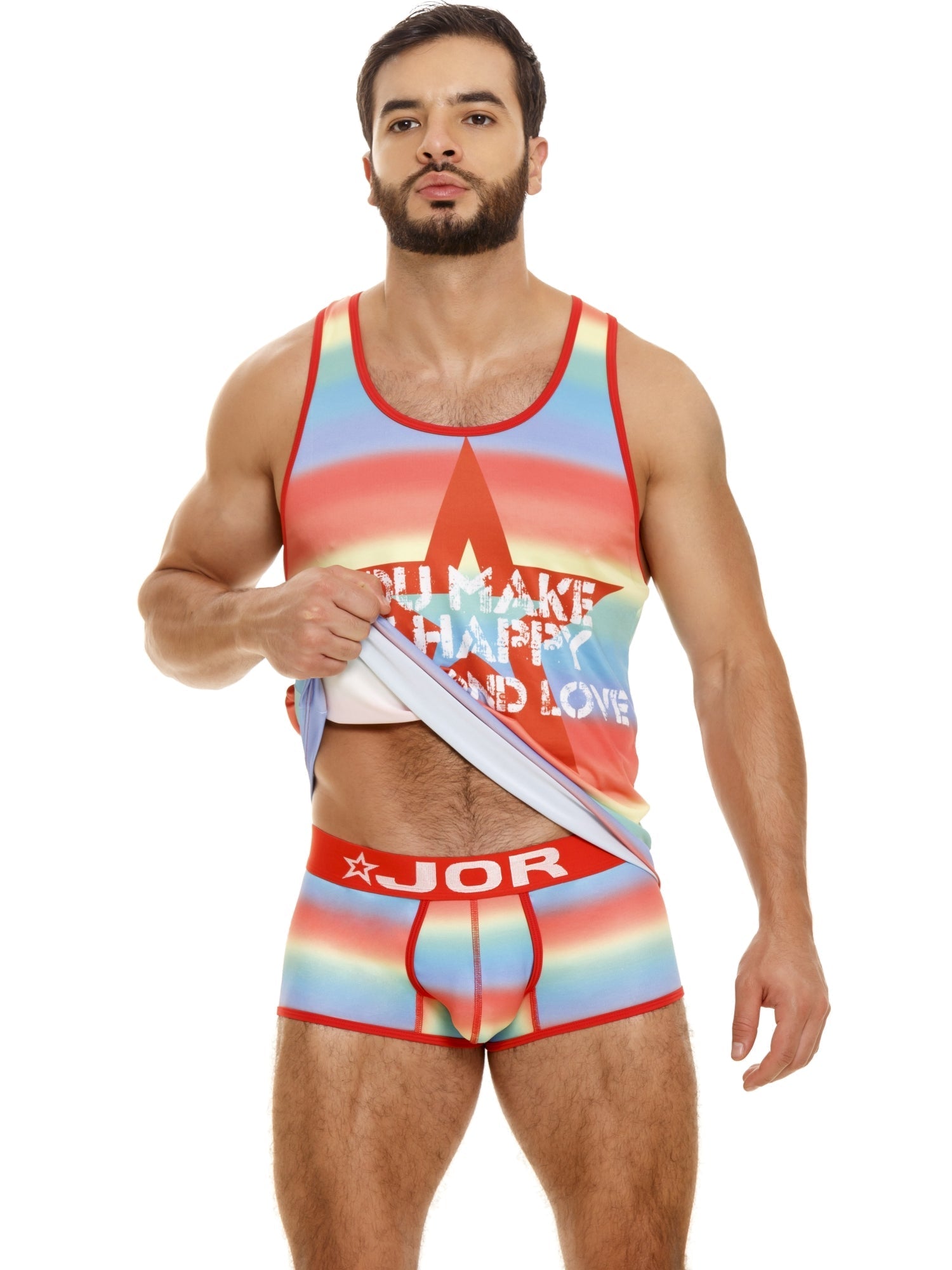 JOR 1756 PARTY bedrucktes Tank Top - noodosz JOR 1756 PARTY bedrucktes Tank Top Jor Kleidung & Accessoires:Herren:Herrenmode:Shirts & Hemden:T-Shirts nudosz.myshopify.com