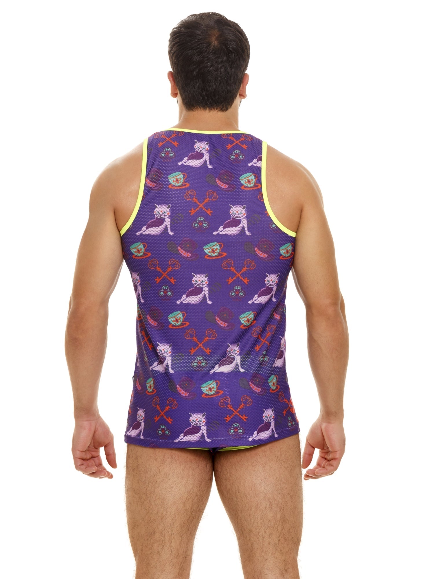 JOR 1779 WONDERLAND bedrucktes Tank Top - noodosz JOR 1779 WONDERLAND  bedrucktes Tank Top Jor Kleidung & Accessoires:Herren:Herrenmode:Shirts & Hemden:T-Shirts nudosz.myshopify.com