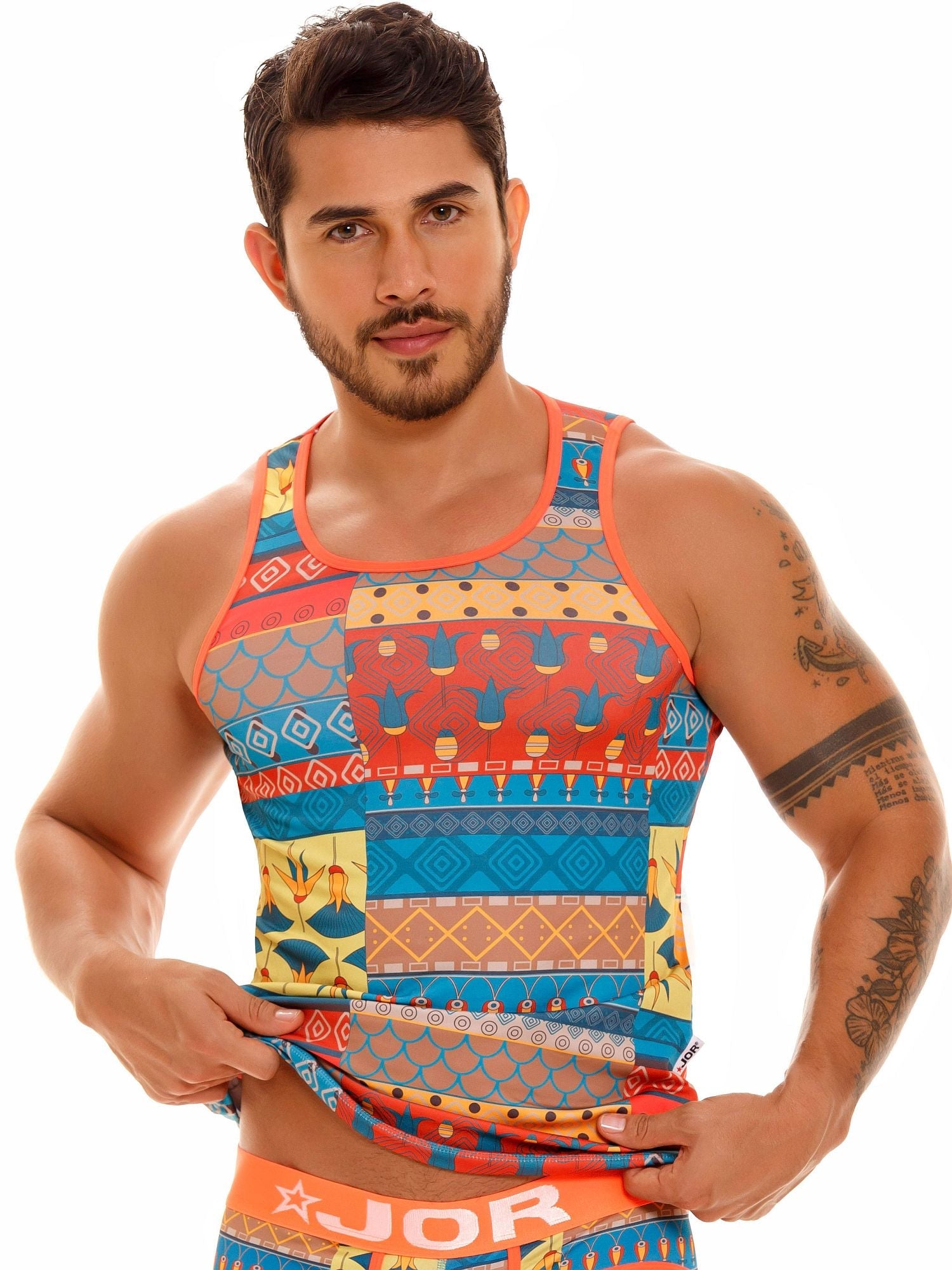 JOR 1869 SAHARA TANK - Top bedruckt - noodosz JOR 1869 SAHARA TANK - Top bedruckt Jor Kleidung & Accessoires:Herren:Herrenmode:Shirts & Hemden:T-Shirts nudosz.myshopify.com