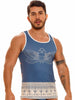 JOR 1884 LUXOR TANK - Top bedruckt - noodosz JOR 1884 LUXOR TANK - Top bedruckt Jor Kleidung & Accessoires:Herren:Herrenmode:Shirts & Hemden:T-Shirts nudosz.myshopify.com
