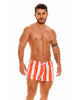 JOR 1907 PORTOFINO Badeshorts - orange Streifen - noodosz JOR 1907 PORTOFINO Badeshorts - orange Streifen Jor Kleidung & Accessoires:Herren:Herrenmode:Bademode nudosz.myshopify.com