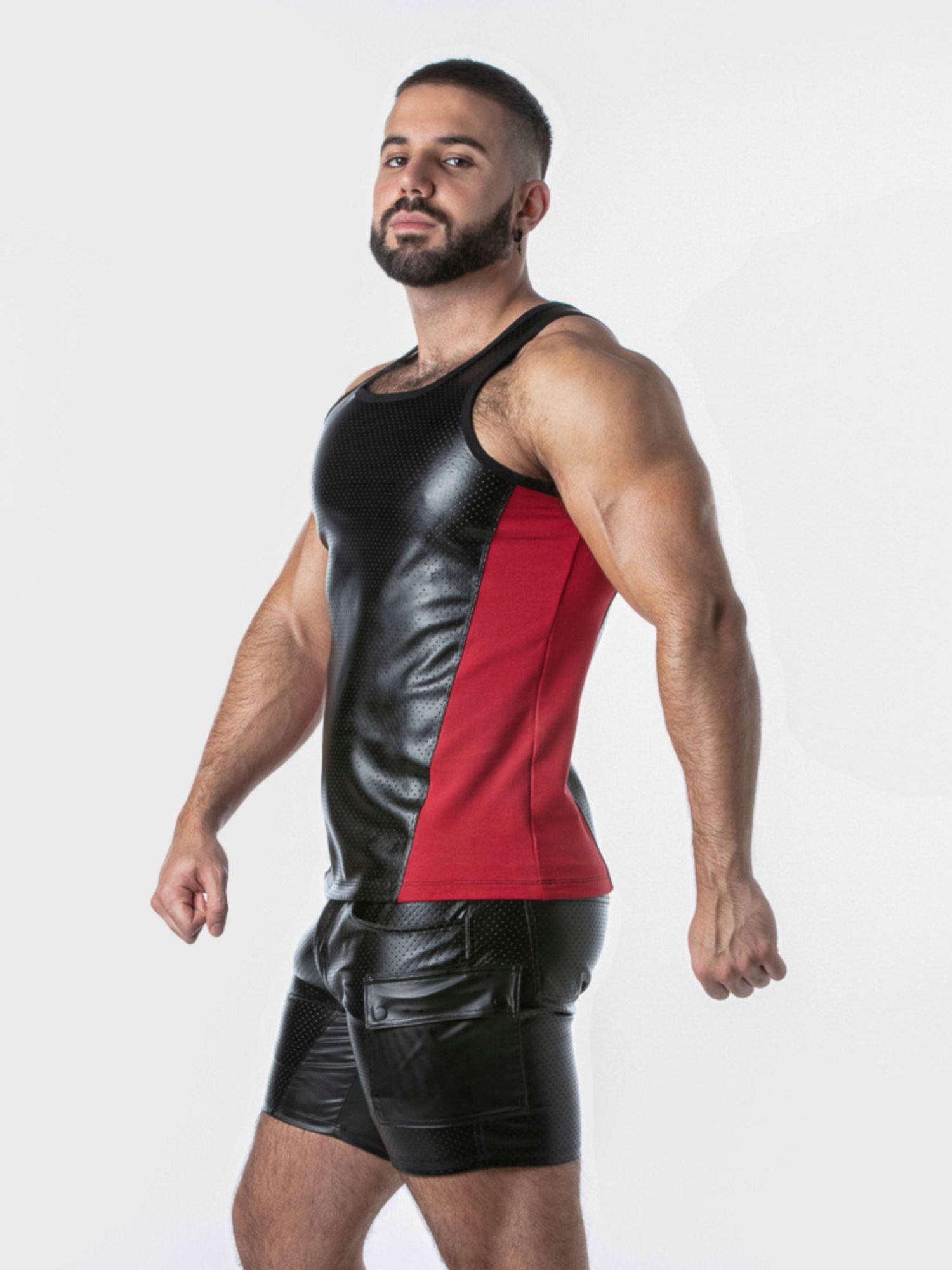 LOCKER GEAR PUNCH HOLE TANK TOP - LK1059 - noodosz - Locker Gear - Kleidung & Accessoires:Herren:Herrenmode:Shirts & Hemden:T-Shirts LOCKER GEAR PUNCH HOLE TANK TOP -  LK1059 Locker Gear Kleidung & Accessoires:Herren:Herrenmode:Shirts & Hemden:T-Shirts nudosz.myshopify.com