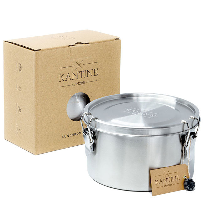 Lunchbox „Tiffin“ – auslaufsichere Edelstahl-Frischhaltedose, 1.200 ml