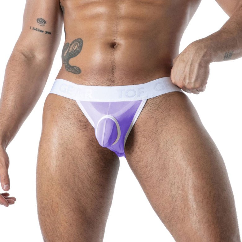 Mon Amour Microfiber Jock Purple - noodosz - TOF Paris - 