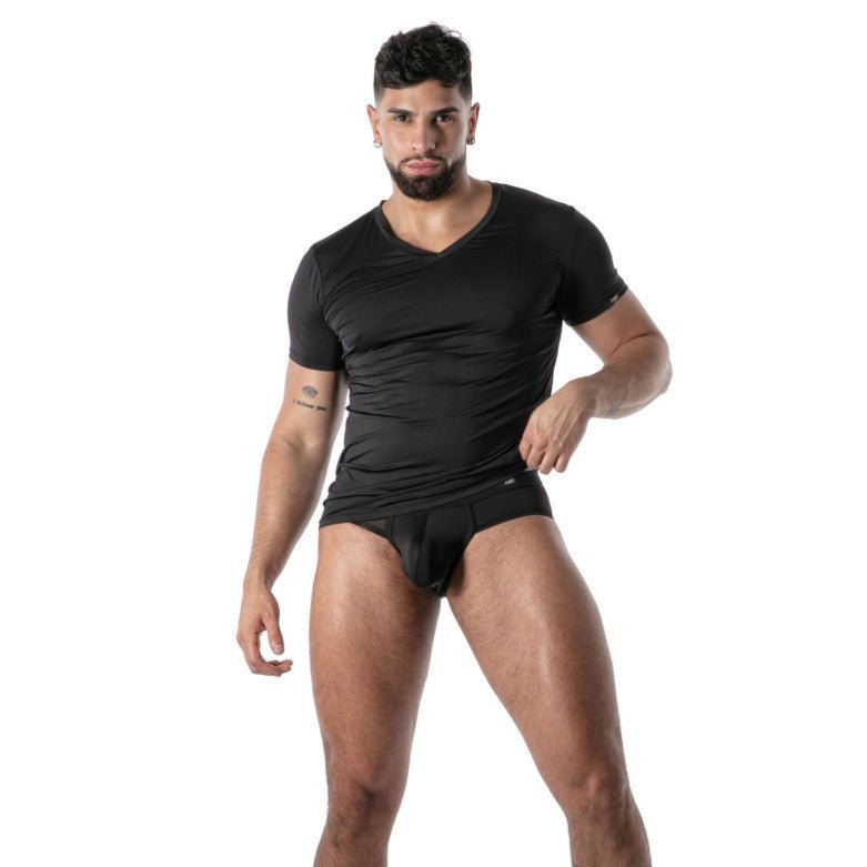 Mon Amour Microfiber T-Shirt Black - noodosz - TOF Paris - 