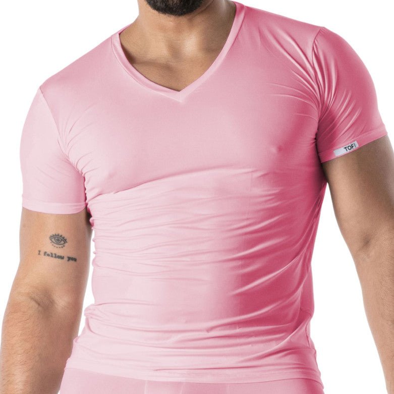 Mon Amour Microfiber T-Shirt Pink - noodosz - TOF Paris - 