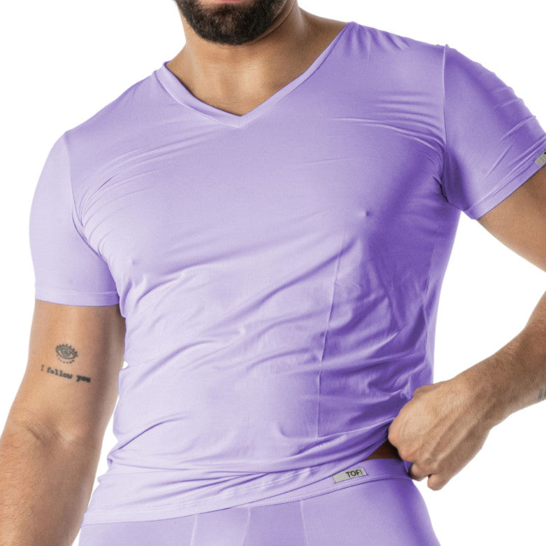 Mon Amour Microfiber T-Shirt Purple