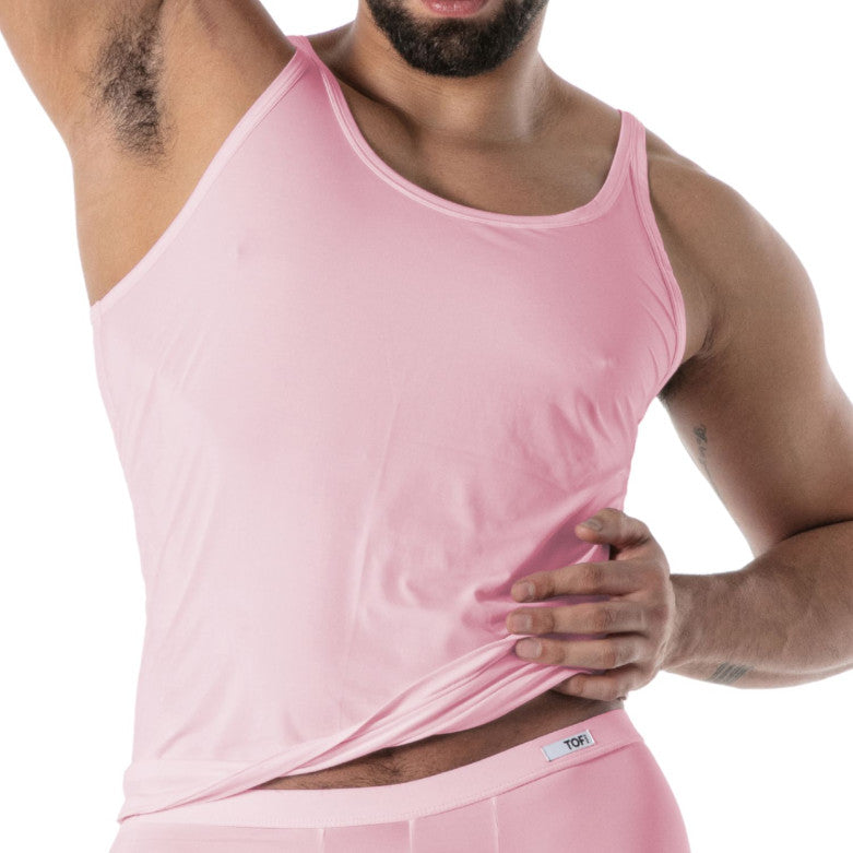Mon Amour Microfiber Tank Top Pink