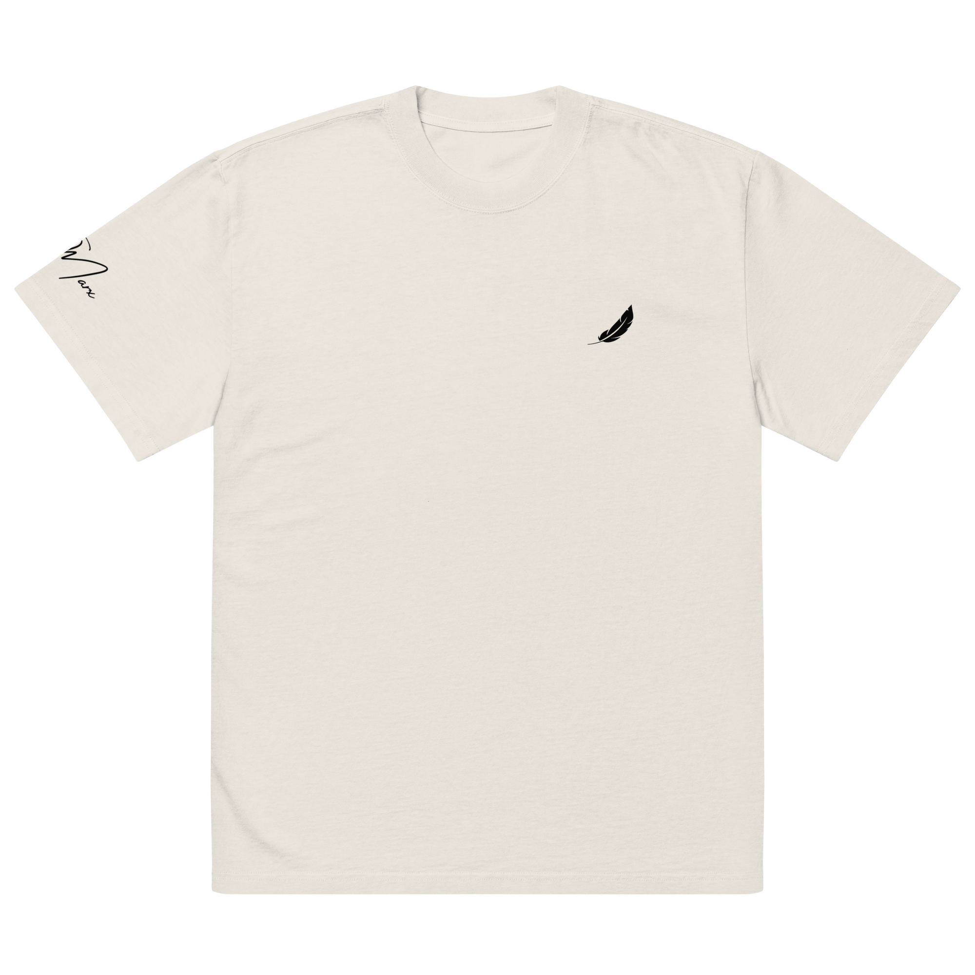 Oversized T-Shirt "LEARNING-DYING"